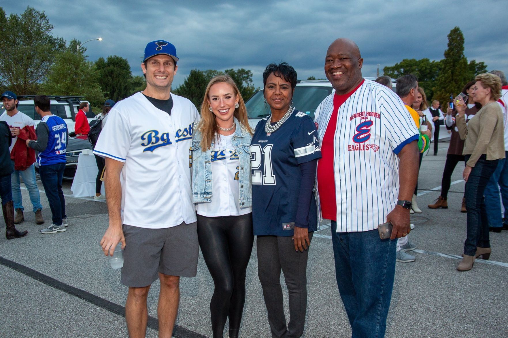 Event Co-Chairs John and Catherine Stupp, Lavicki Hart, Flint Fowler